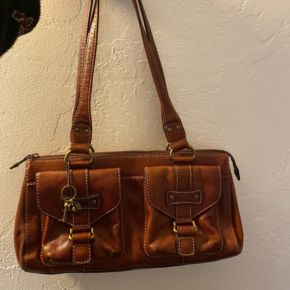 Brown Fossil Shoulder Bag